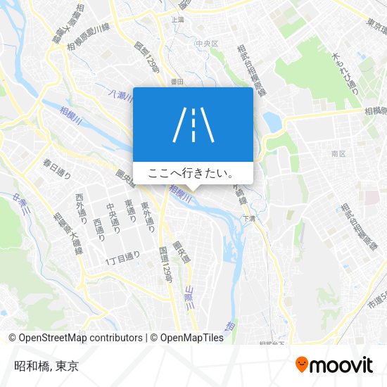 昭和橋地図