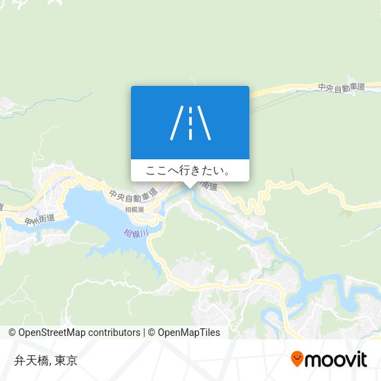 弁天橋地図
