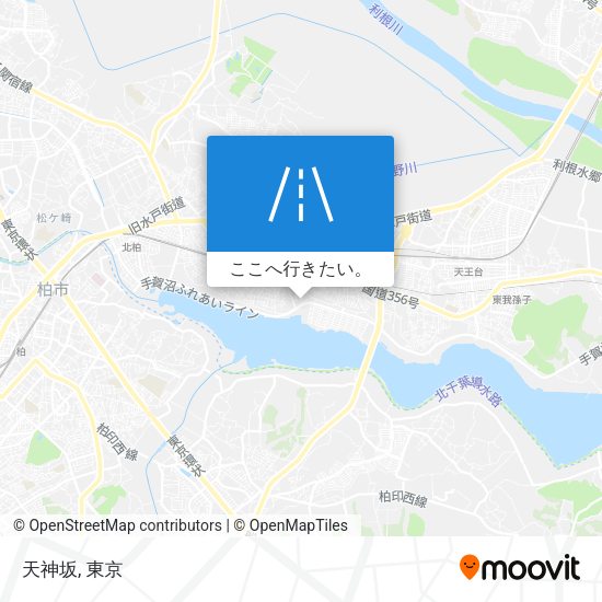 天神坂地図