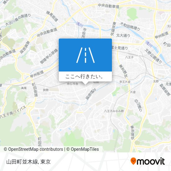 山田町並木線地図