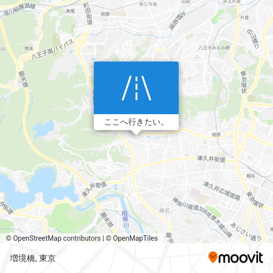 増境橋地図
