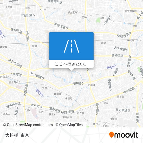 大松橋地図