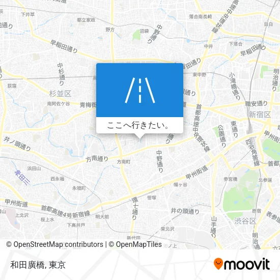 和田廣橋地図