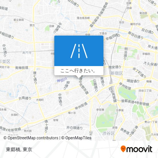 東郷橋地図