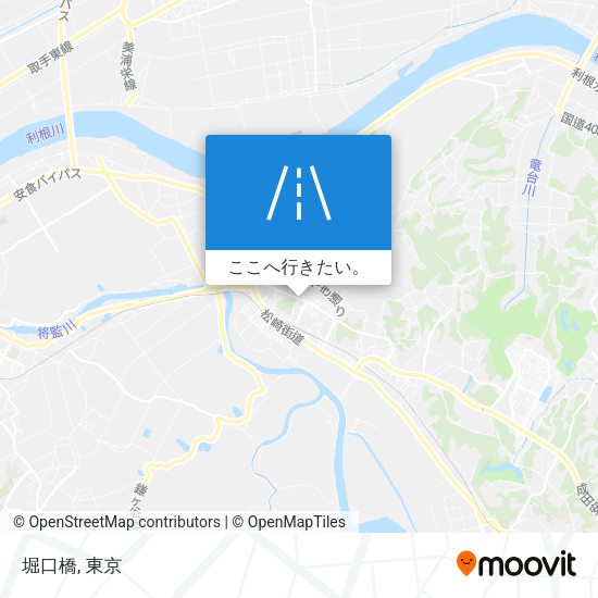 堀口橋地図