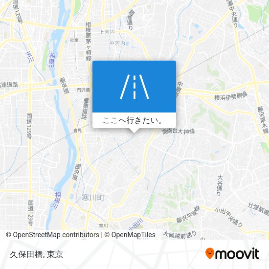 久保田橋地図