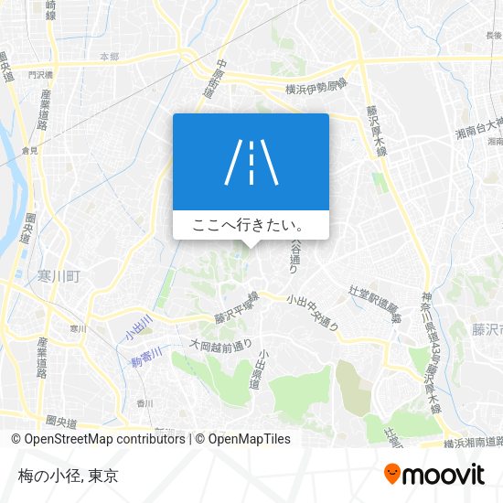 梅の小径地図