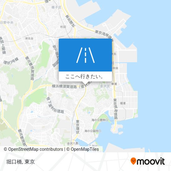 堀口橋地図