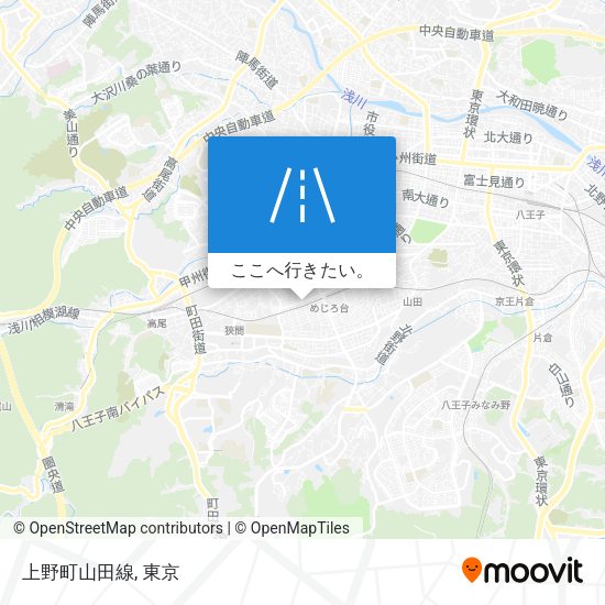 上野町山田線地図