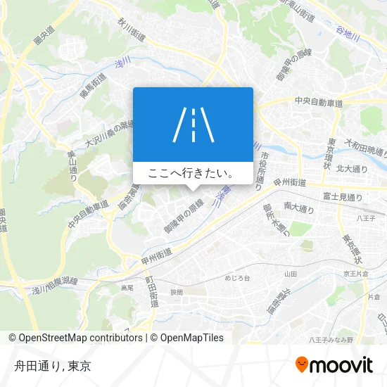 舟田通り地図