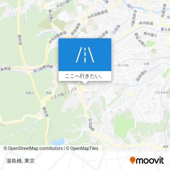 湯島橋地図