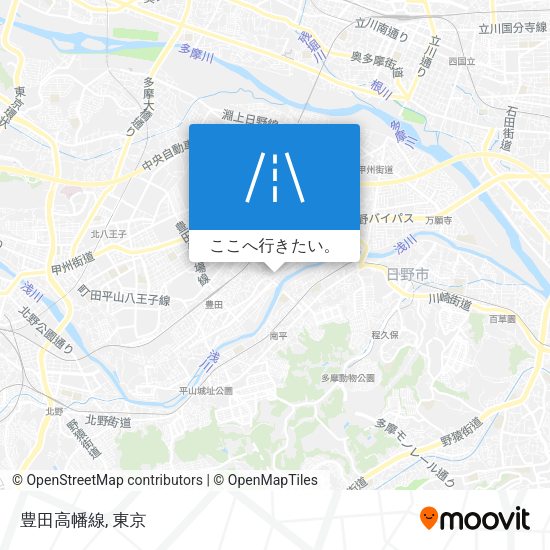 豊田高幡線地図