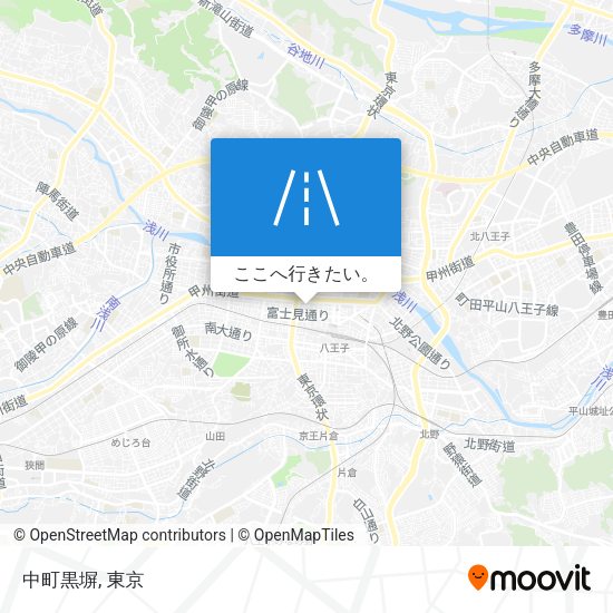 中町黒塀地図