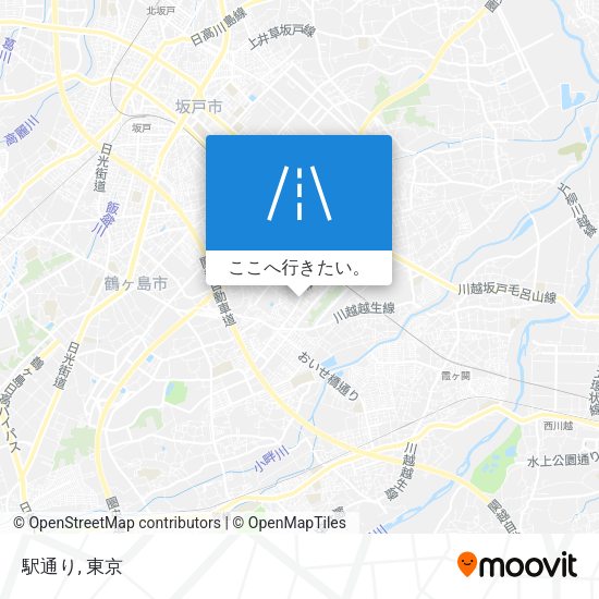 駅通り地図