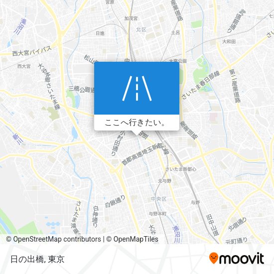 日の出橋地図