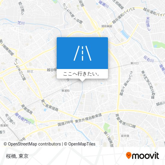桜橋地図