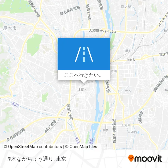 厚木なかちょう通り地図