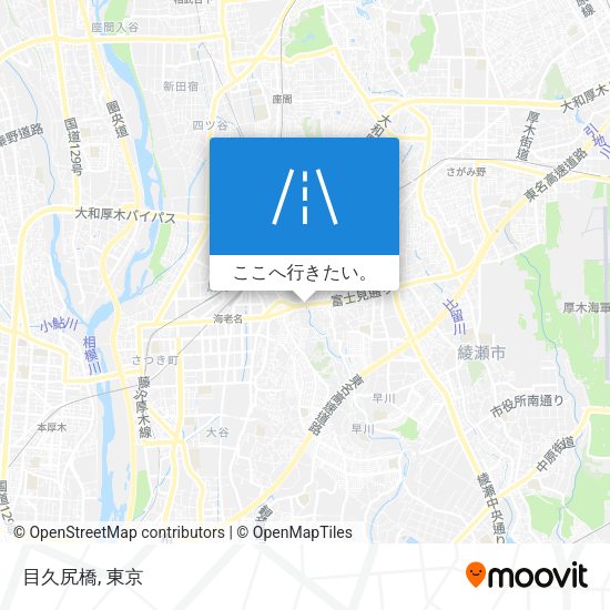 目久尻橋地図