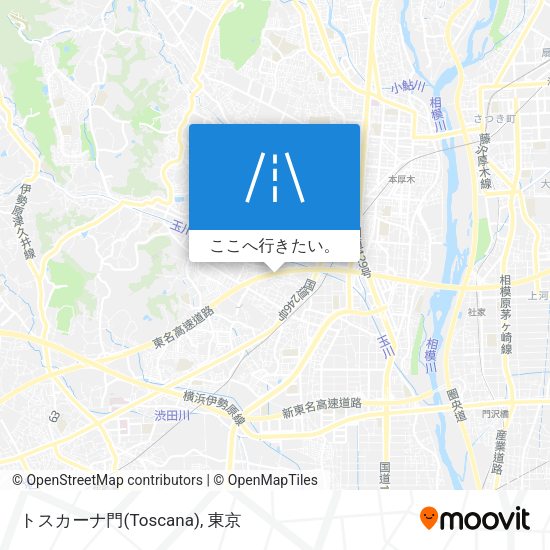 トスカーナ門(Toscana)地図