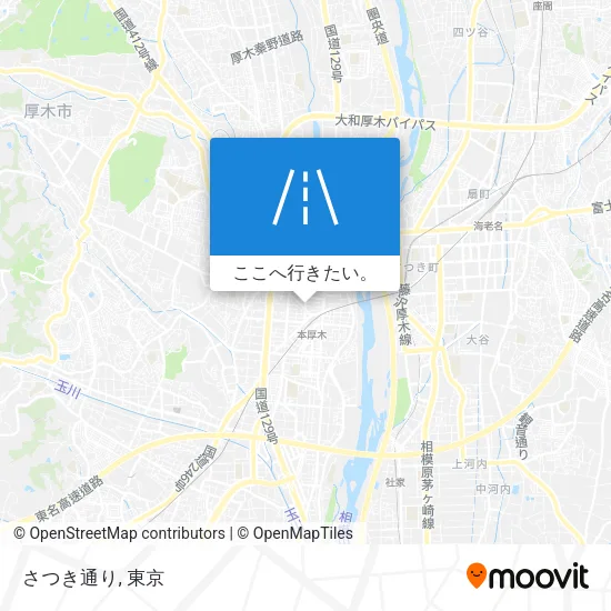 さつき通り地図