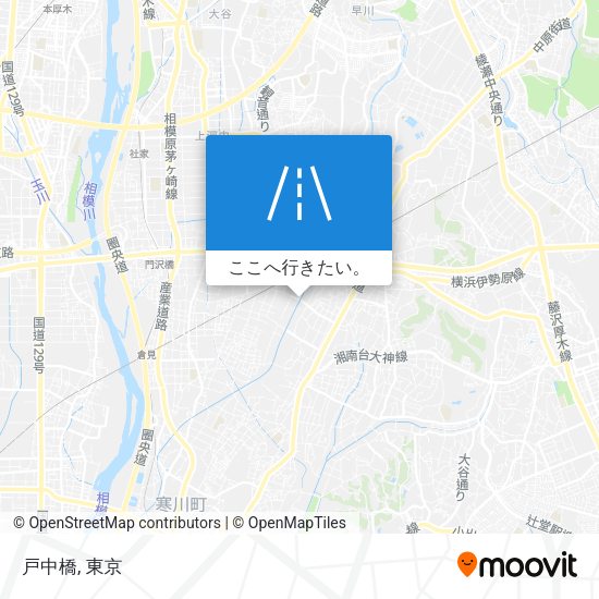 戸中橋地図