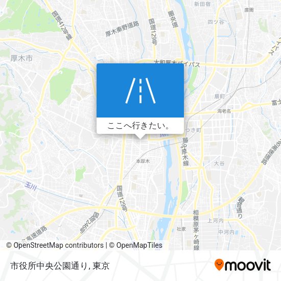 市役所中央公園通り地図