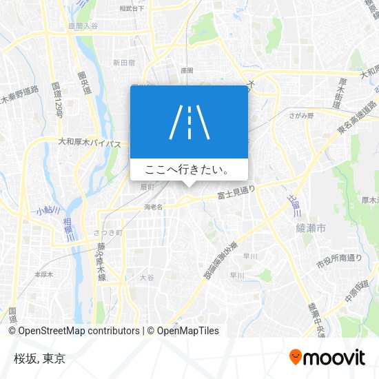 桜坂地図