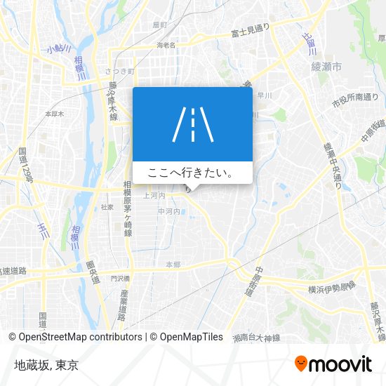 地蔵坂地図