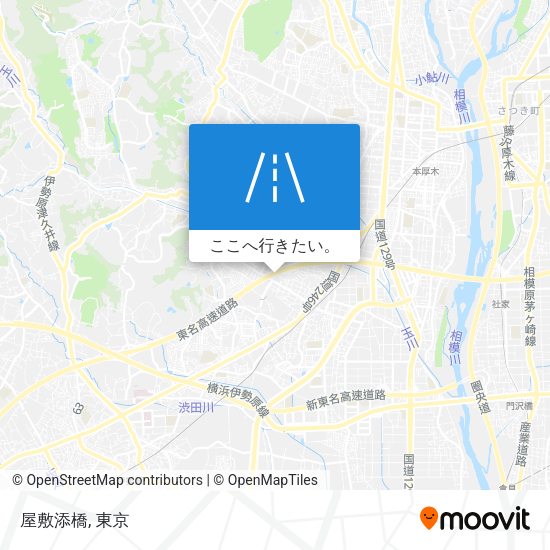 屋敷添橋地図