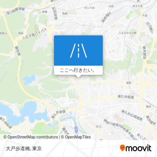 大戸歩道橋地図
