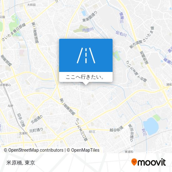 米原橋地図