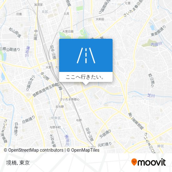 境橋地図