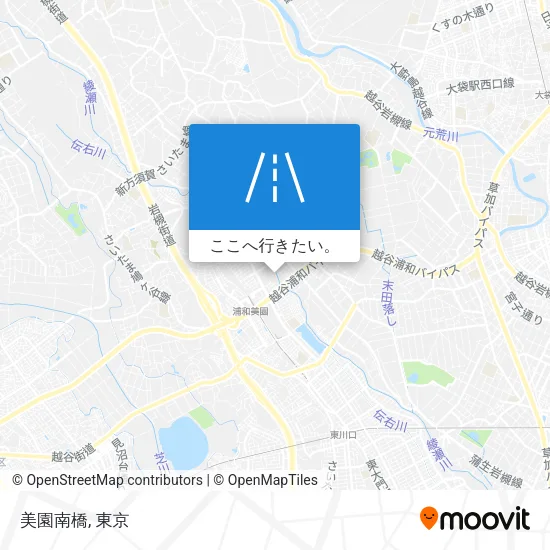 美園南橋地図