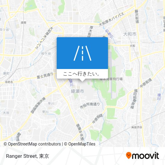 Ranger Street地図
