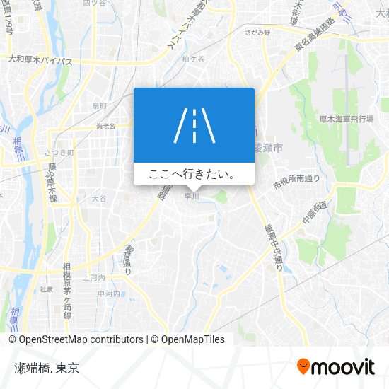 瀬端橋地図