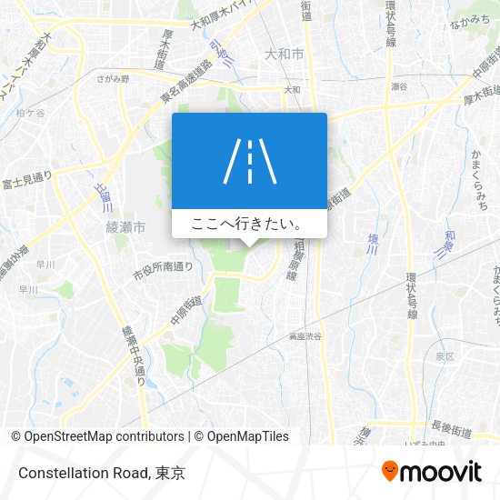 Constellation Road地図