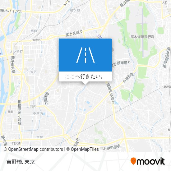 吉野橋地図