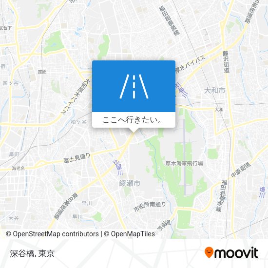 深谷橋地図