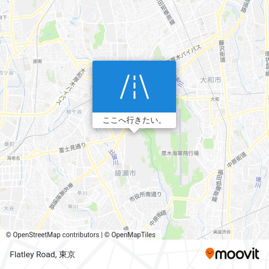 Flatley Road地図