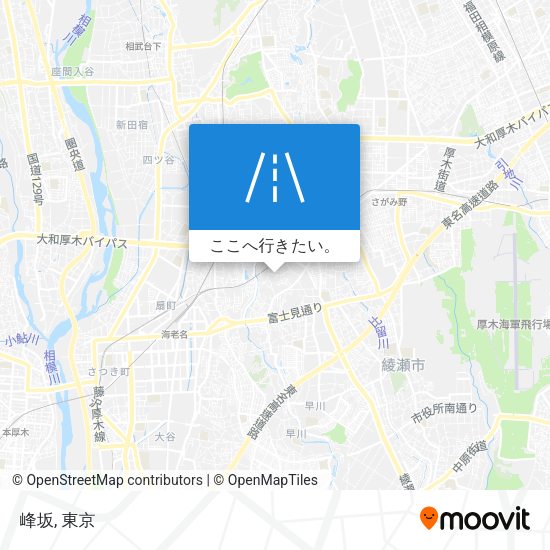 峰坂地図