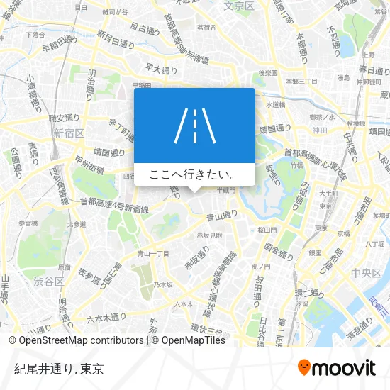 紀尾井通り地図