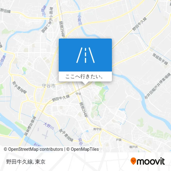 野田牛久線地図