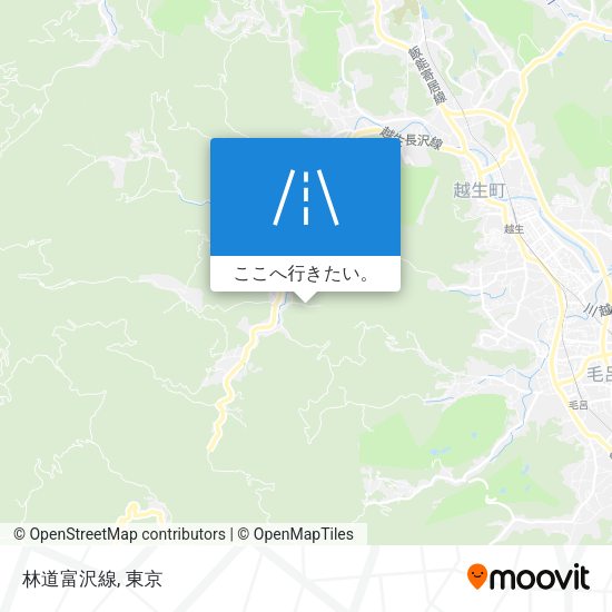 林道富沢線地図
