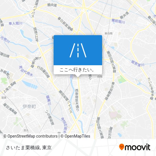 さいたま栗橋線地図