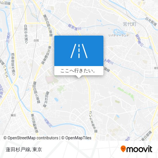 蓮田杉戸線地図