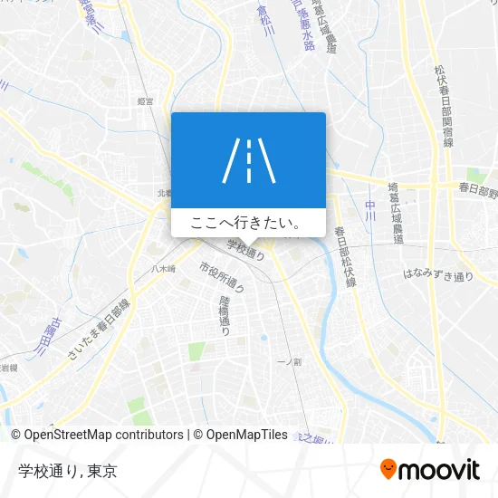 学校通り地図
