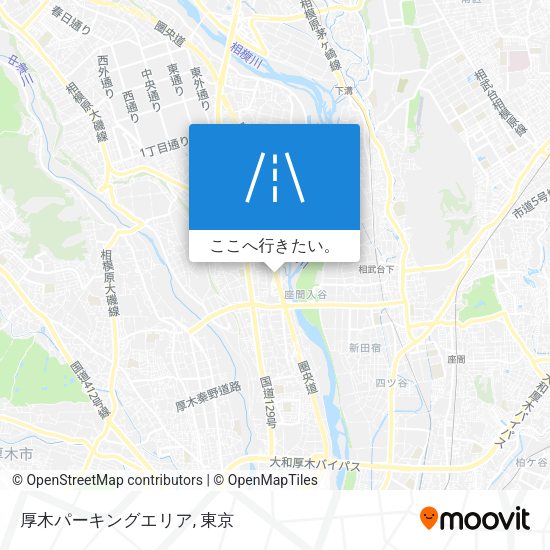 厚木パーキングエリア地図