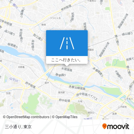 三小通り地図