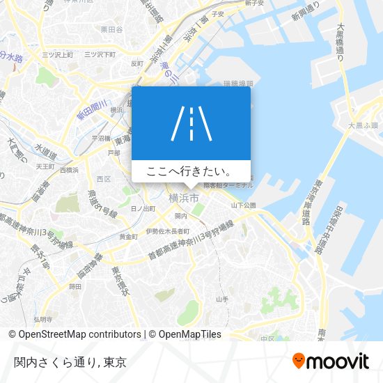 関内さくら通り地図