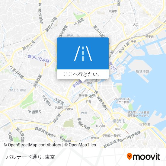 パルナード通り地図
